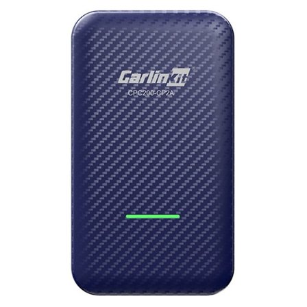 CARLINKIT 4.0 Wired to Wireless CarPlay Adapter - Blue