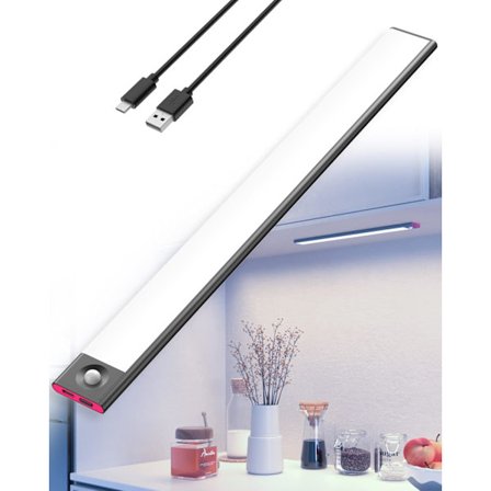 USB Uppladdningsbar LED-lampa för Skåp 40cm Rörelsesensor Dimbar