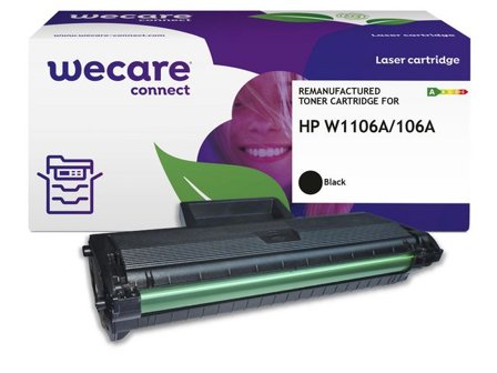 Wecare Toner HP W1106A 106A 1K svart - Lyreco - Toner och bläck - Tonerkassetter - Toner WeCare