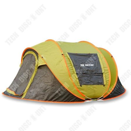 Fullt automatiskt tält - TD - 3-4 personer - Vattentåligt - Snabb montering - Oxfordtyg