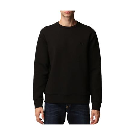 Emporio Armani, Sweatshirt Zwart, Heren, Maat:L,stof