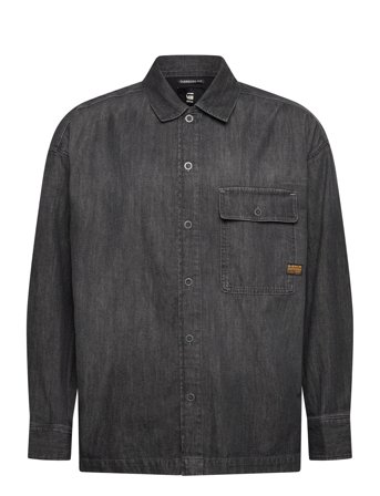 G-Star | Boxy Fit Flap Pocket Shirt | M