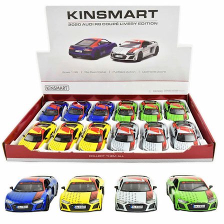 Legetøjsbil Audi R8 Coupe Pb 1 stk - Robetoy