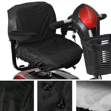 Vandtæt Sædebetræk til El-scooter og Elektrisk Kørestol - Beskytter mod Sne og Støv