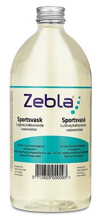 Zebla Sportsvask med Parfume 1000 ml, Tøj & Bolig, Husholdning, Tekstilpleje