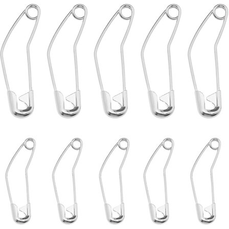 100 kpl Kaarevia Turvapiikkejä Kaarevia Turvapiikkejä Tyynynpäällisten Kiinnityspiikkejä Kaarevia Kiinnityspiikkejä Toimistotarvikkeita (28mm)