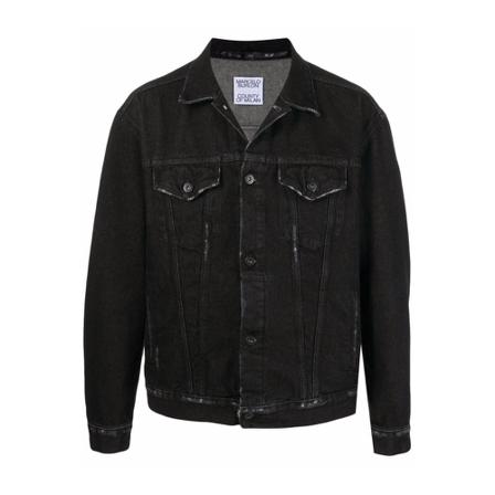 Marcelo Burlon, Cross jacket back Zwart, Heren, Maat:M