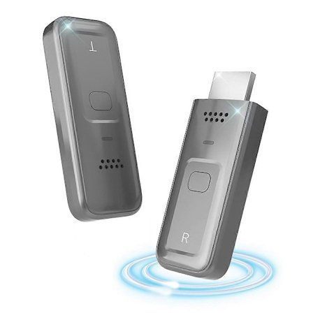 Trådløs -Kompatibel Sender og Mottaker, 4K Sender Støtter 2.4/5GHz, for Strømming av Video Laptop/Pc/Tv Boks