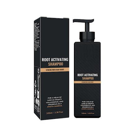 shampoo Mænd mild forfriskende nærende hårrens blødgørende hovedbund massage pleje shampoo hårpleje 100ml