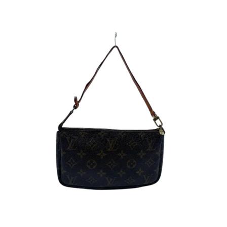 Louis Vuitton Vintage, Pre-owned Pochette Accessoires Monogram Bag Bruin, Dames, Maat:ONE Size,leather