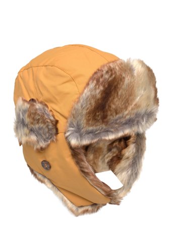 ISBJÖRN of Sweden Squirrel Winter Cap - Yellow - 44-46
