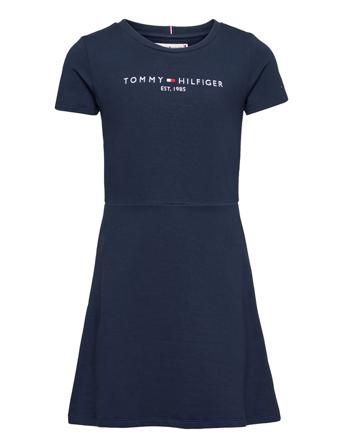 Essential Skater Dress S/S Dresses & Skirts Dresses Casual Dresses Short-sleeved Casual Dresses Blå Tommy Hilfiger