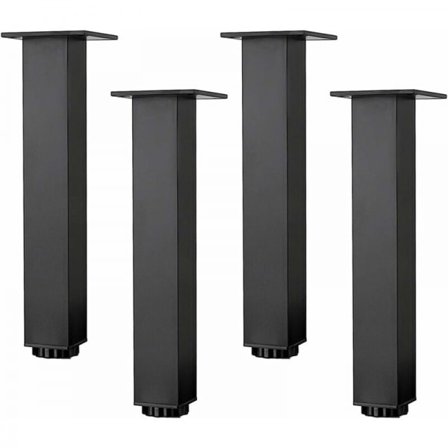 Justerbare højde aluminiums møbelben, sofa bordben, badr