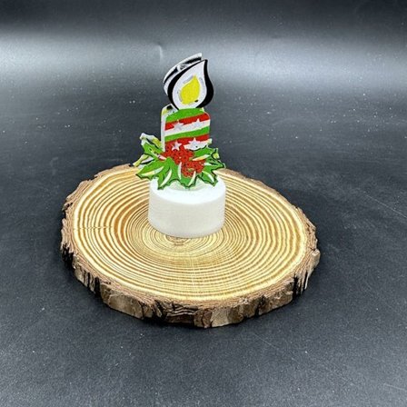 2ST jul elektroniskt ljusljus ljus nattljus 7 7