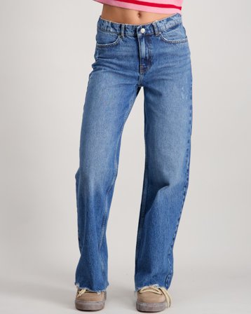 Kids ONLY KOGJUICY WIDE DES DNM JEANS Sininen Farkut Tytöt - Kids Brand Store