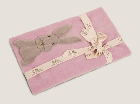 Frati Home Pledd Bambus Barn Rosa 75x100