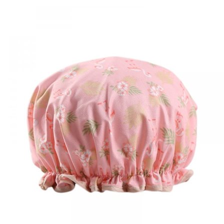 Duschmössor Dubbla Lager Badmössor Vattentäta Designade Satinfodrade Håller Håret Torrt