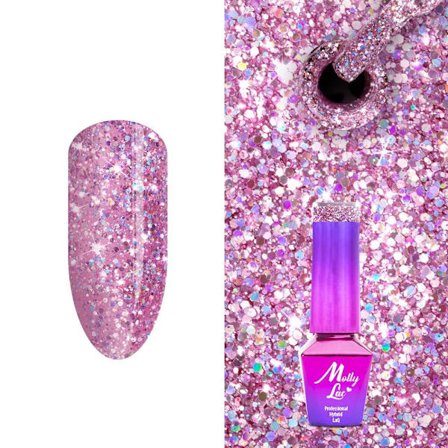 Mollylac - Gel polish - Born To Glow - Nr571 - 5g UV gel/LED