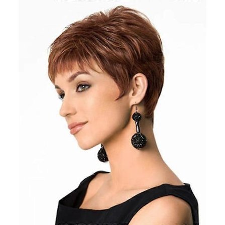 Pixie-peruukit naisille, luonnolliset lyhyet hiukset, naisten peruukit
