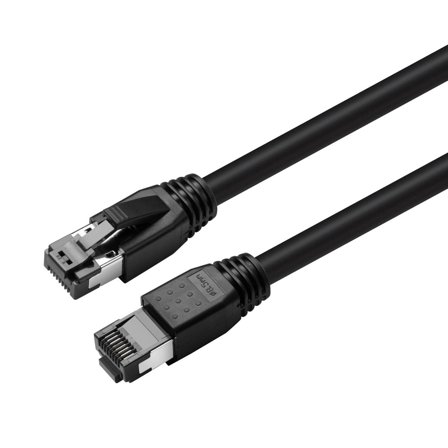 MicroConnect koblingskabel - 2 m - svart