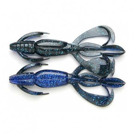 Keitech Crazy Flapper 3,6'', 9cm (7-pack) - Electric June Bug