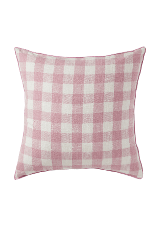 Åhléns Home Kuddfodral GINGHAM 50x50 cm Vit ONESIZE