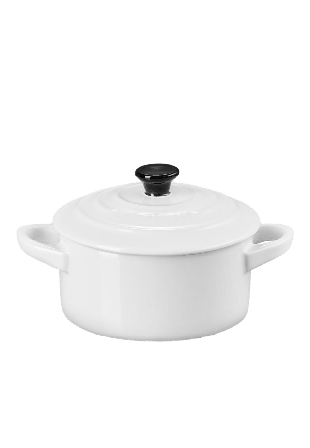 Le Creuset Minigryta 10cm 0,25L Grytor Vit 10 CM