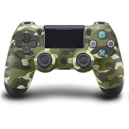 Kablet Gamepad Joystick Fine Crafting Sensitiv Rask Kablet spillkontroller for PS4 spillkonsoll OD Green Camouflage