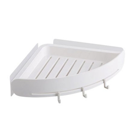 Badrumshylla Hörnförvaring Hylla Plastförvaring Hylla Badrum