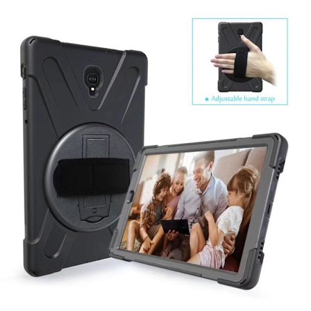 Anti-fall skyddsfodral med handledsrem, röd, lämplig för iPa