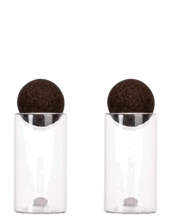 Sagaform Nature Salt- And Pepper Set With Cork Stoppers, 2-Pcs - Nude - ONE SIZE x 4.5