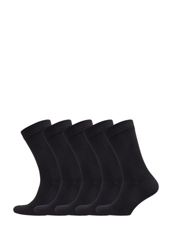 Bamboo Sock 5 Packbamboo Sock 5 Pack Black Lindbergh