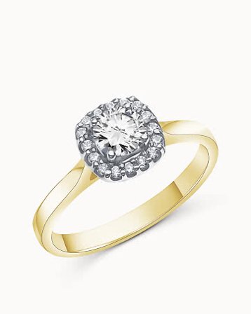 Rosettring Grace 18K Gult Gull - Forlovelsesringer & Gifteringer hos Vanbruun