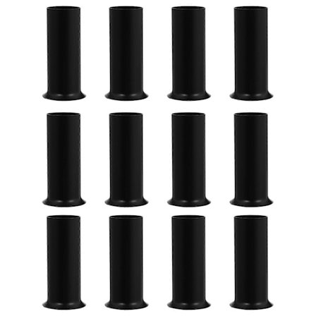 12 stk. Lampeholderdæksel Lysekrone Lampefod Ærme Belysningstilbehør