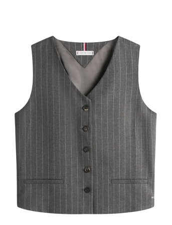 Tommy Hilfiger | Pinstripe Tailored Vest | 44