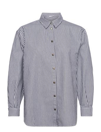 Good Vibes Shirt Langermet Skjorte Blå H2O Fagerholt*Betinget Tilbud