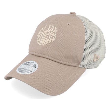 New Era - Beige trucker Keps - Womens Ne 9TWENTY Teracotta Trucker @ Hatstore