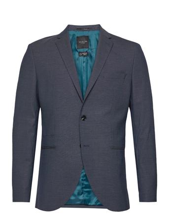 Slhslim-Mazelogan Blue Struc Blz B Blue Selected Homme