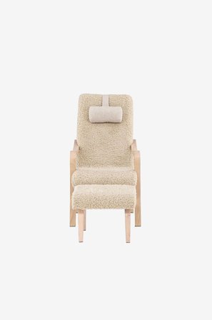 Venture Home - Fårö Lounge-tuoli - Ruskea - Nojatuolit - - Homeroom