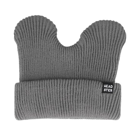 Kinder Headster - Grau cuff Mütze - Kinder Tomcat Beanie Deep Charcoal Cuff @ Hatstore