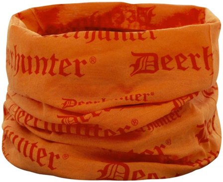 Deerhunter Logo Neck Tube Orange - Kaulahuivit