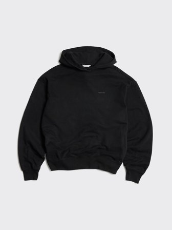 Holzweiler - Relaxed Hoodie - Black - Womens - Large