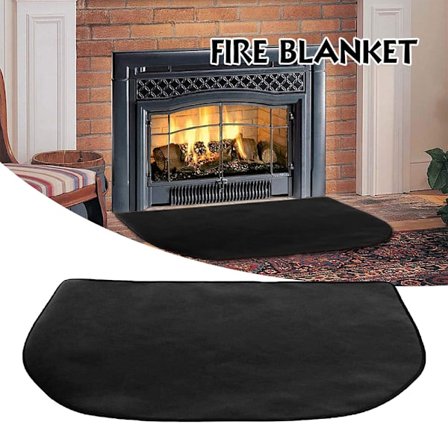 Öppen spis Härdmatta Brandsäker Eldstadsmatta Bärbar Multipurpose Halkskyddad Pad För Hem Utomhuscamping