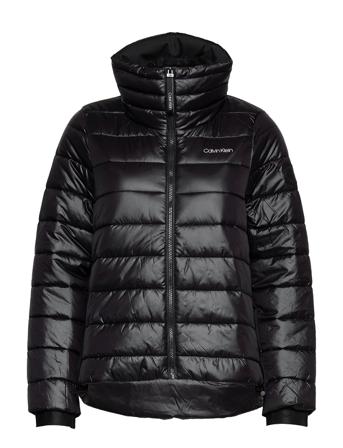 Seasonal Sorona A-Line Jacket Black Calvin Klein