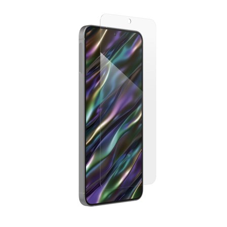 ZAGG / INVISIBLESHIELD Galaxy S25+ Glass Elite Skjermbeskytter Premium støtbeskyttelse, herdet glass, anti-støv klebemiddel, Ultra Wide Fit