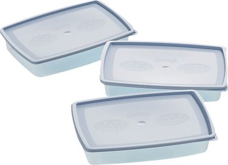 NORDISKA PLAST OPPBEVARINGSBOKS 0,4L 3PK