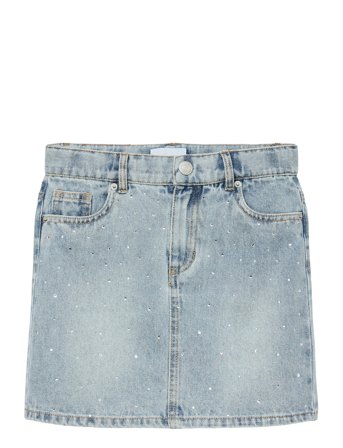 Vmbling Mr Short Rhines Denim Skirt Girl Blue Vero Moda Girl