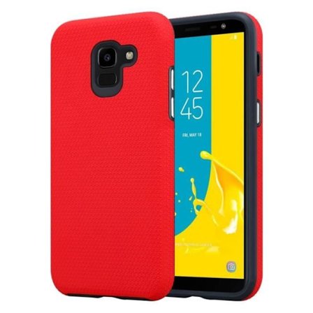 Cadorabo Fodral till Samsung Galaxy J6 2018 i NEJLIKRÖD