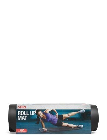 Spri Spri Roll Up Mat - Black - ONE SIZE