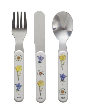 Rätt Start Elsa Beskow, Cutlery, 3-Part - Multi/patterned - ONE SIZE